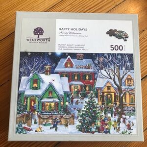 Wentworth Wooden Puzzle- 500 piece Winter Wonderland-like new
